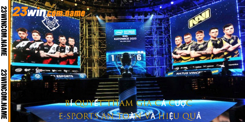 Bí quyết tham gia cá cược E-sports an toàn và hiệu quả